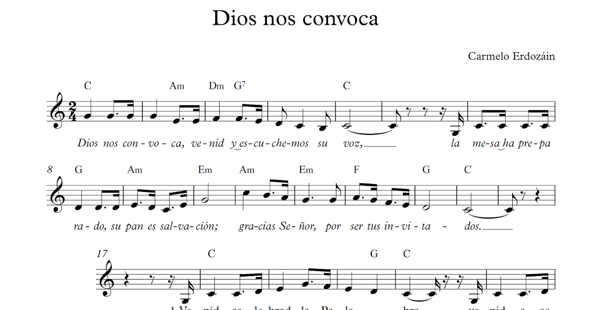Dios Nos Convoca Yo Canto Como David dios nos convoca yo canto como david