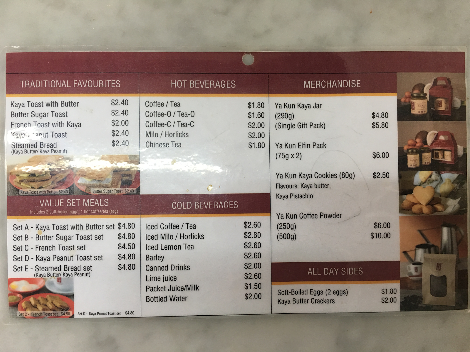 Sweetness Cafe Menu Sweetness Cafe Menu