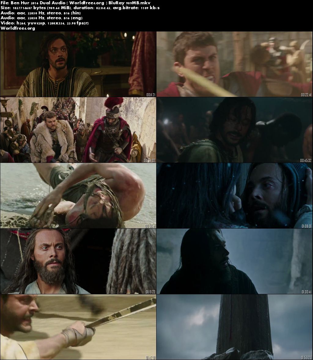 Ben Hur 2016 BluRay Hindi 400MB Dual Audio 480p Download Ben Hur 2016 BluRay Hindi 400MB Dual Audio 480p Download