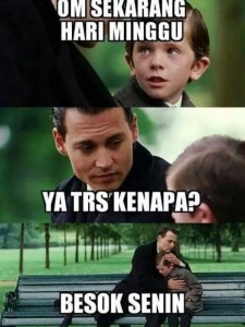 Gambar Lucu Di Hari Minggu