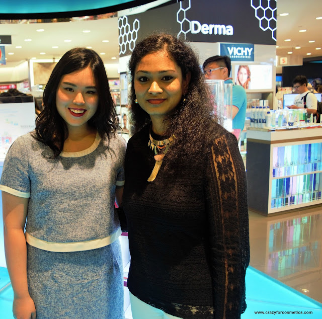 Singapore beauty Blogger Roseanne Tang Skincare session