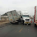 Accidente de dos camiones en Chicama