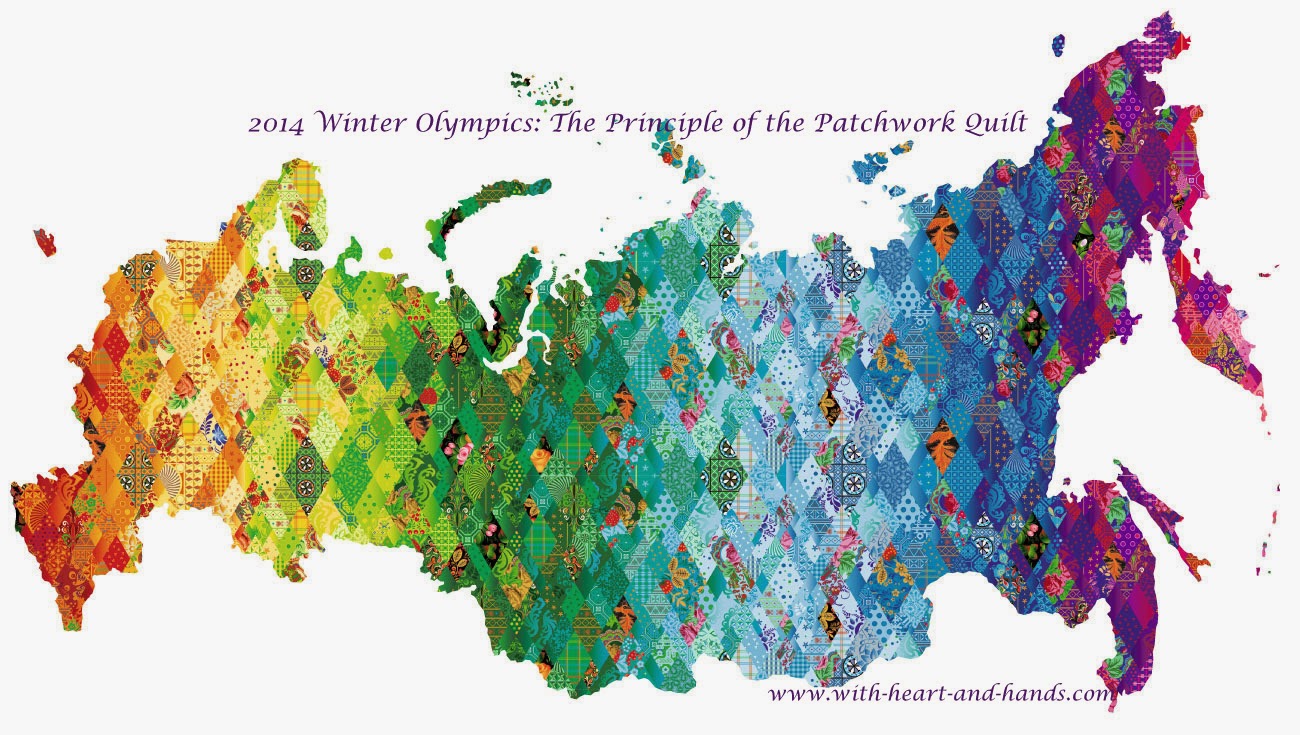 Michele Bilyeu Creates With Heart and Hands Sochi Quilts The