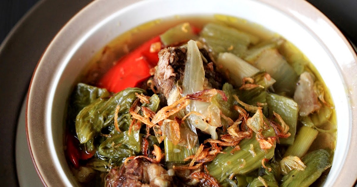 Masak Sasop Sayur Asin Masak Sasop Sayur Asin Asam