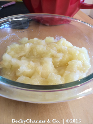 Natural Homemade Applesauce with TinyBaker : A Mommy and Me Recipe 2013 by BeckyCharms