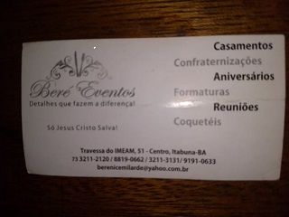 ANIVERSÁRIOS, CASAMENTOS E REUNIÕES?