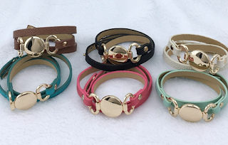 Customizable leather Jewelry blanks blank bracelets leather cuff