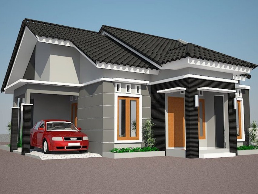 25 Gambar  Indah Rumah  Minimalis  Type 70 Satu  Lantai  Model Terbaru  Desain Rumah 