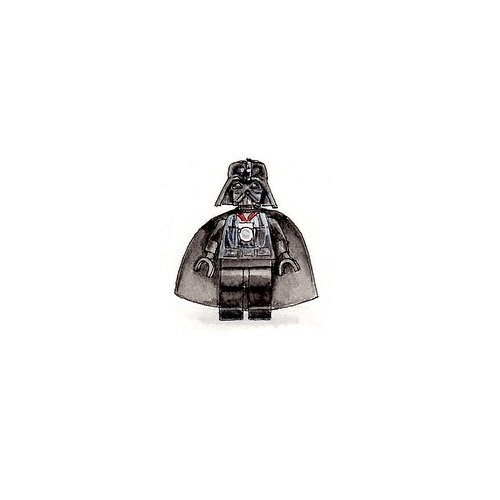 02-Lego-Darth-Vader-Karen-Libecap-Star-Wars-&-other-Miniature-Paintings-and-drawings-www-designstack-co