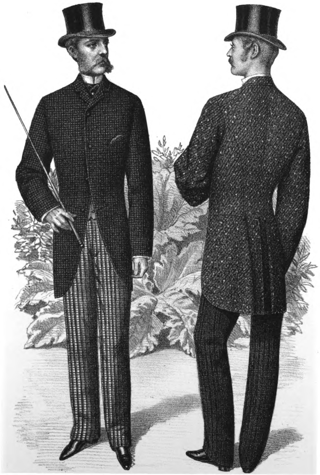 19th Century Historical Tidbits: 1882 Men's & Women's Fashions