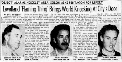 The Levelland UFO Landing and Sheriff Weir Clem The Levelland UFO Landing and Sheriff Weir Clem