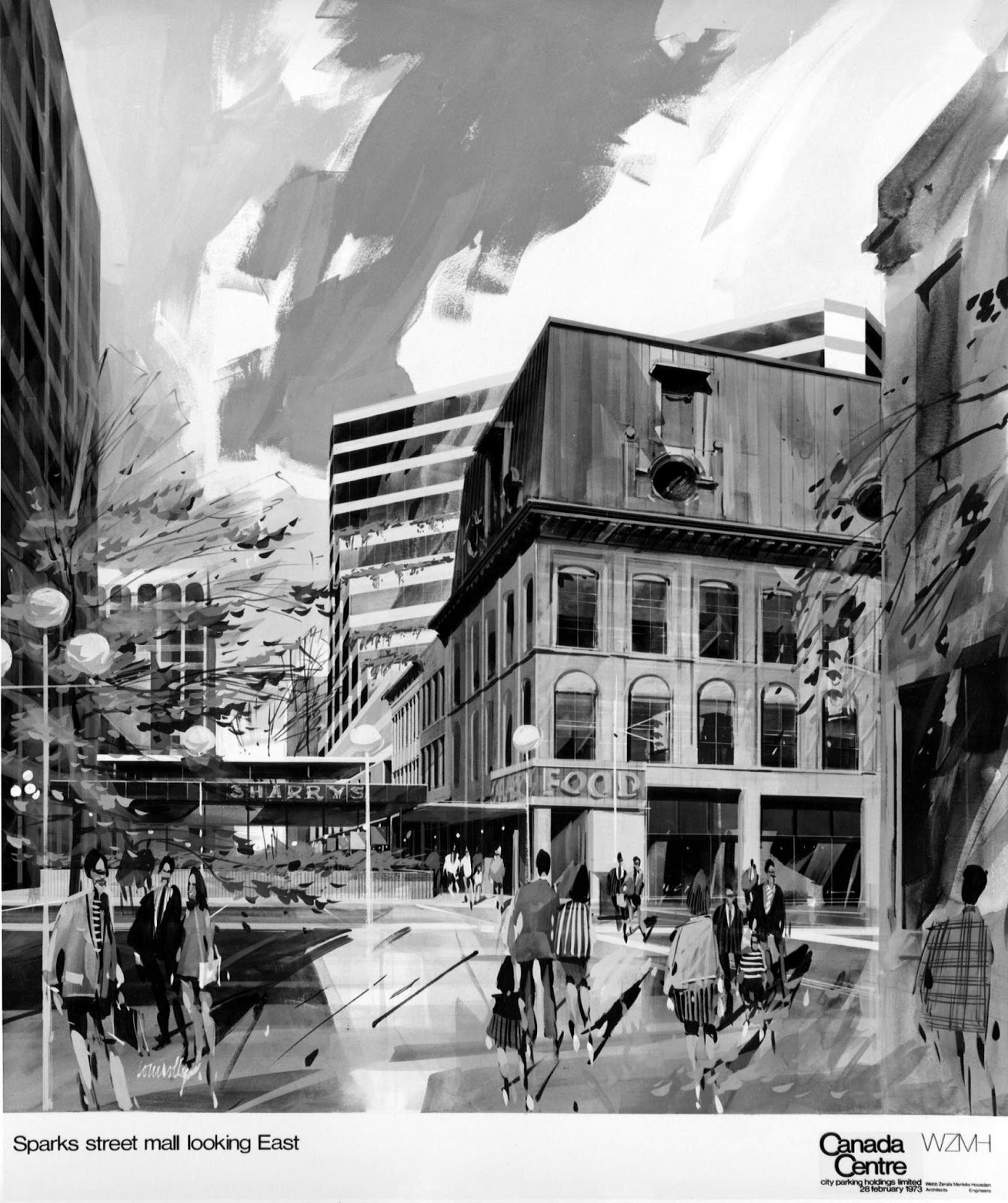 Rideau Centre History Part 5 The Canada Centre Affair Urbsite