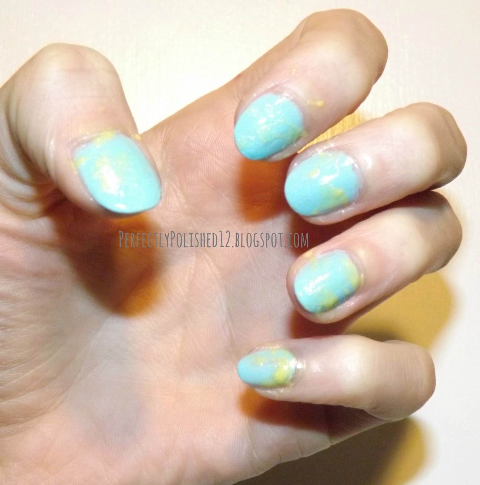 Perfectly Polished 12 November Nail Art Splatter Paint Nails!