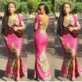 beautiful ankara long gowns