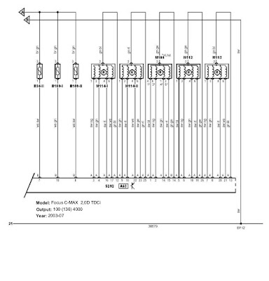 air conditioning Ford Focus C-Max 2.0 ~ Wiring Diagrams-Cars