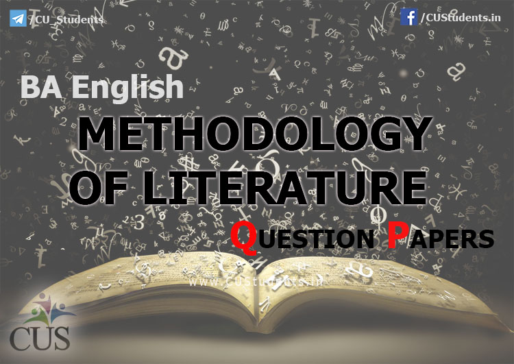 Methodology of Literature Question Papers