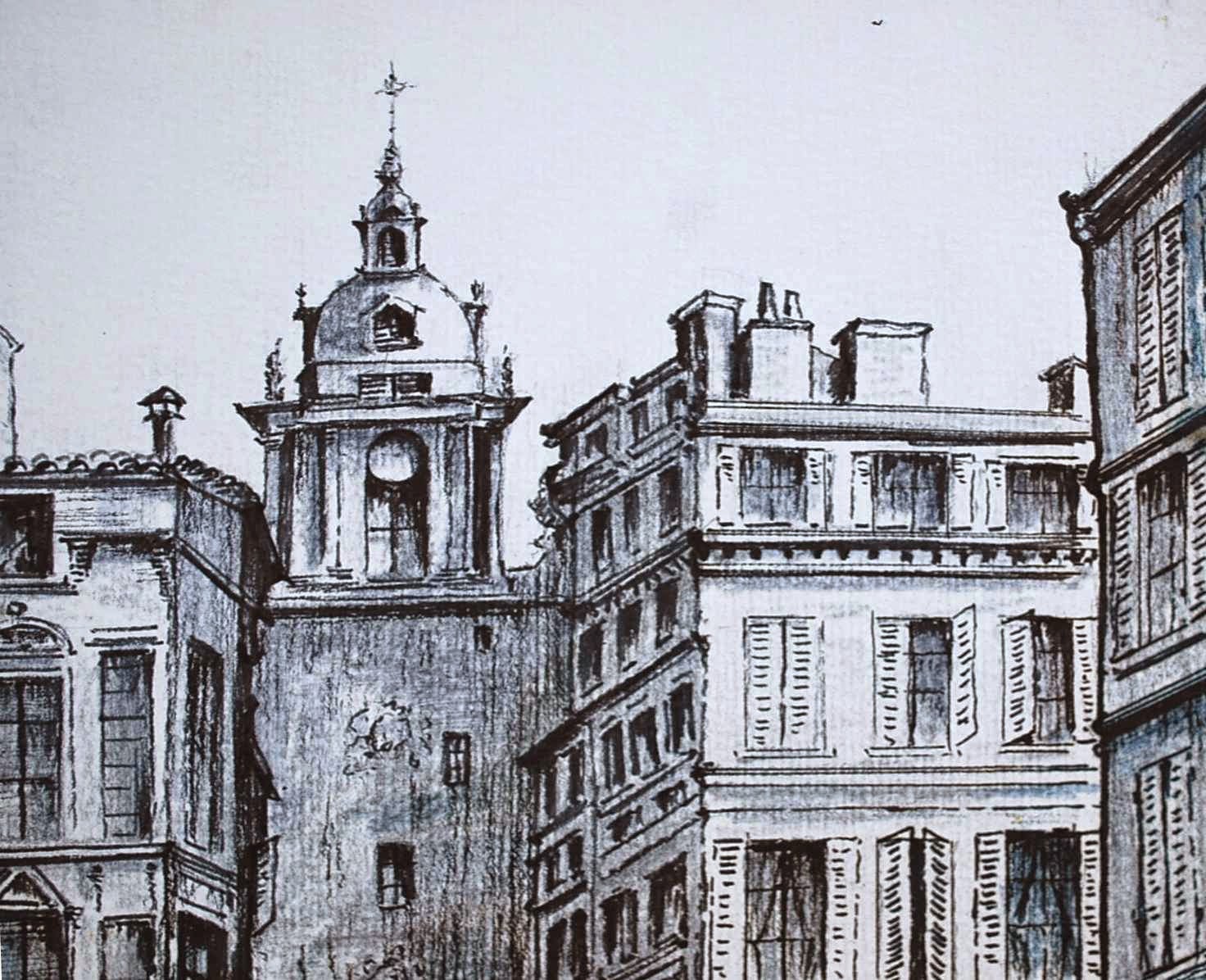 Graphisme et illustration cours Ateliers LT 37 Tours - dessin de A Georget