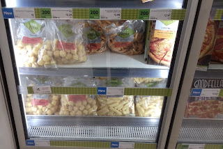 The freezer section in Morrisons has a number of new Free From products