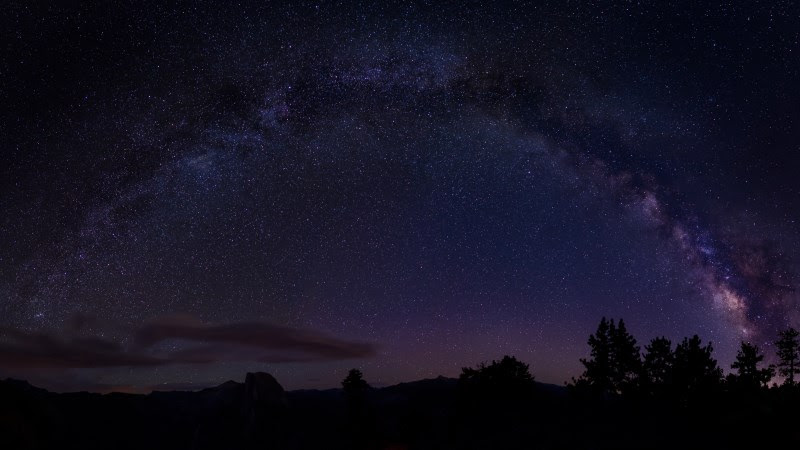 Milky Way Arc over Yosemite