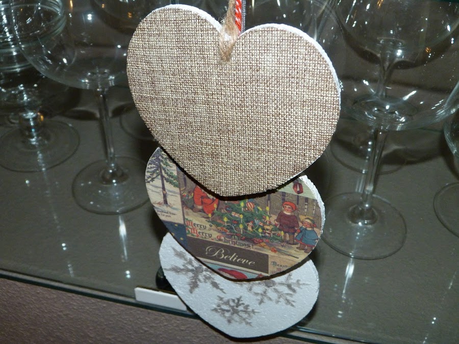 isabelvintage-vintage-colgante-corazones-adorno-navideño