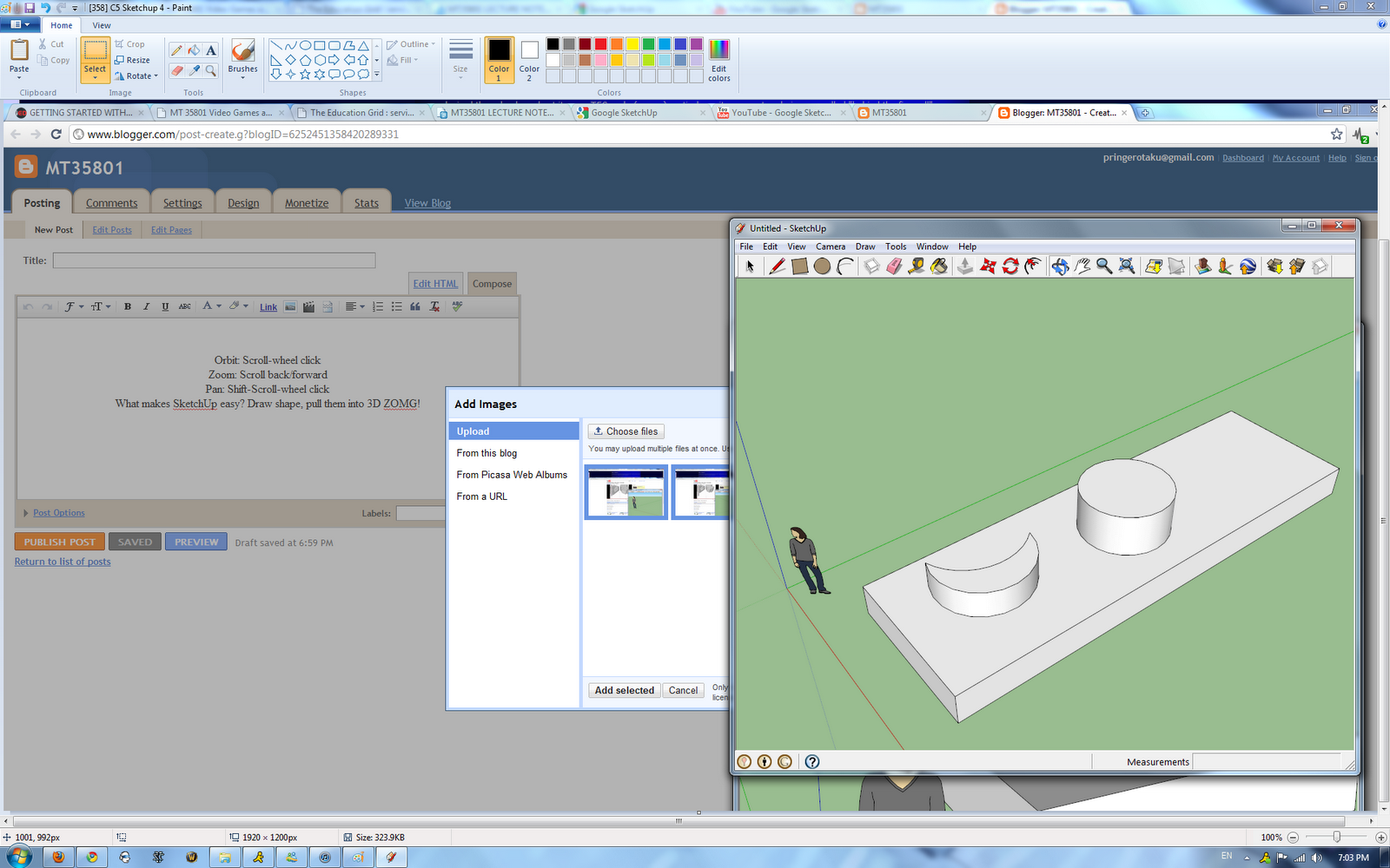 Sketchup lessons plans pdf image
