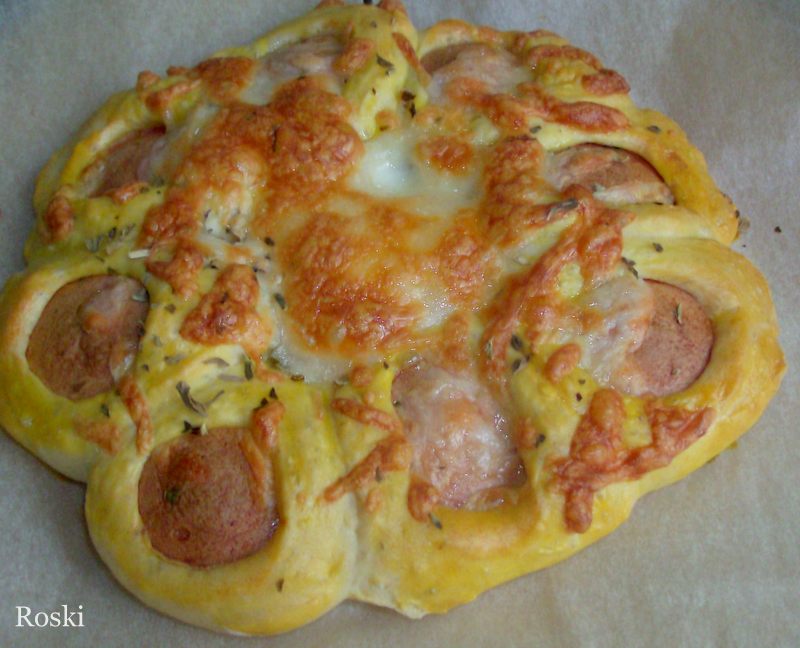 Roskicocina y algo masYus Pizzetas Margaritas Hot Dogs