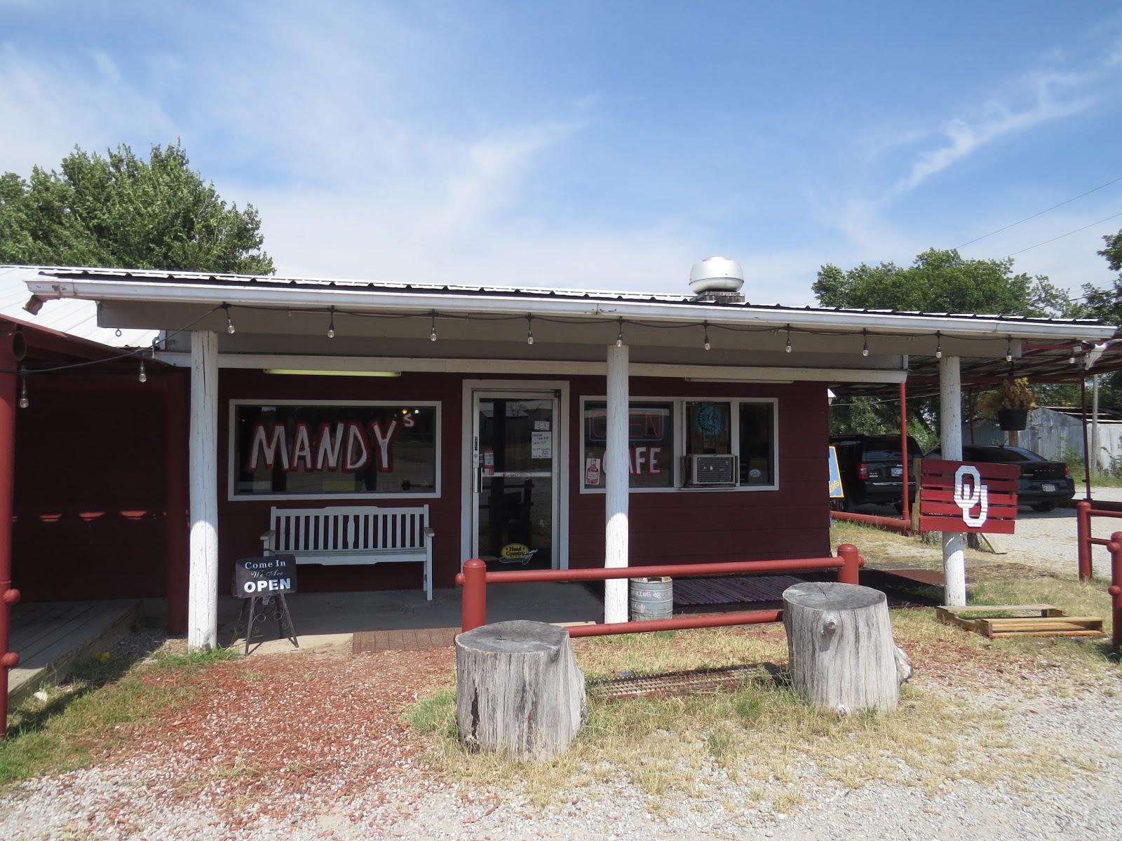 Sooner Ranch Mission Mandy's Grill, in Shidler, Oklahoma