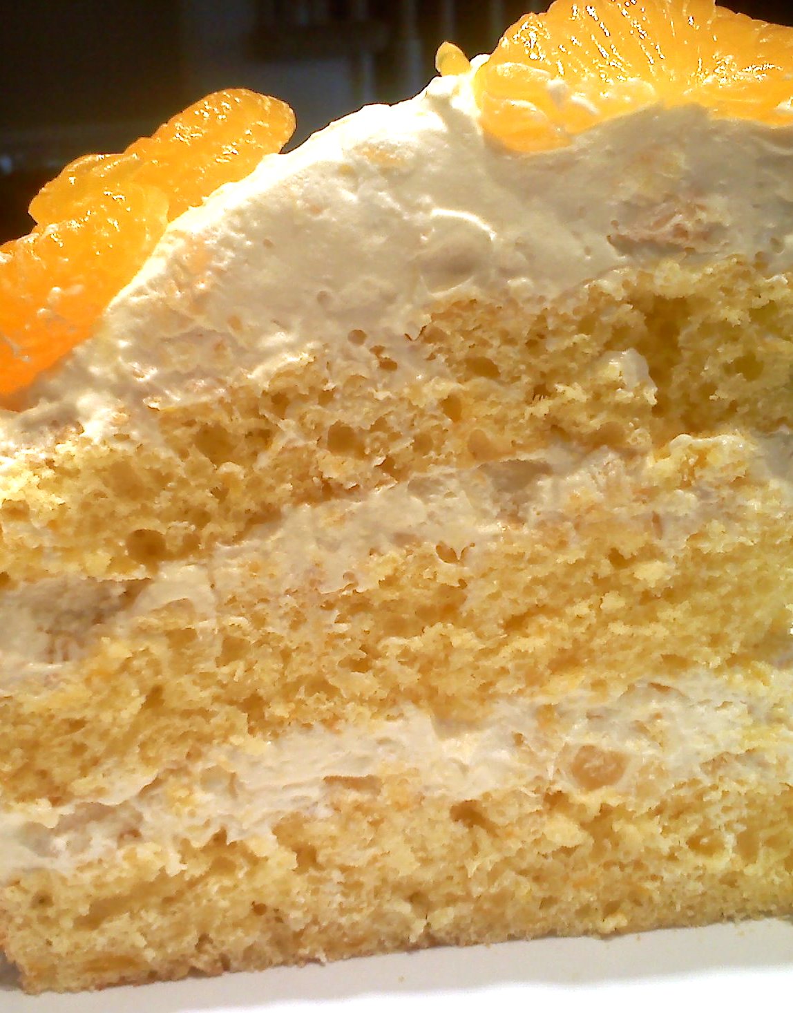 Cake With Crushed Pineapple And Mandarin Oranges Cake With Crushed Pineapple And Mandarin Oranges