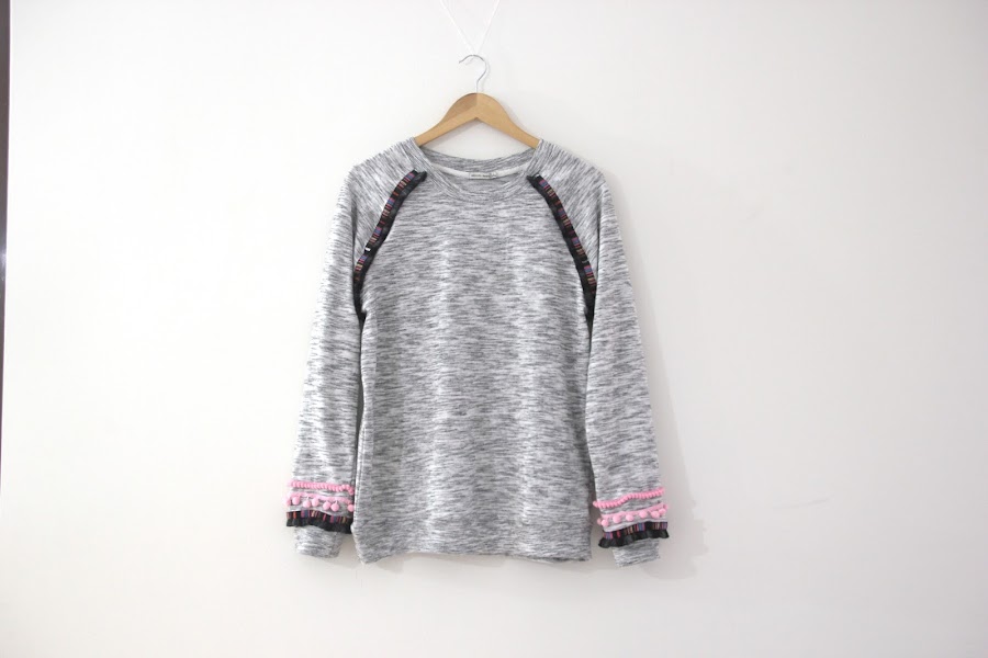 DIY ropa sudadera etnica