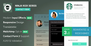 Ninja Kick WordPress Contact Form v3.2.4 - Codecanyon Ninja Kick WordPress Contact Form v3.2.4 - Codecanyon