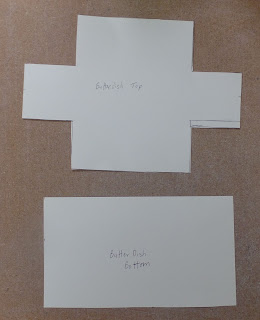 Blue Starr Gallery Butter Dish Template Tribulations