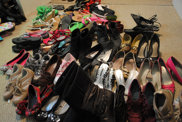 Serenity Now: The Taming of the Shoes (Closet Clean Out)