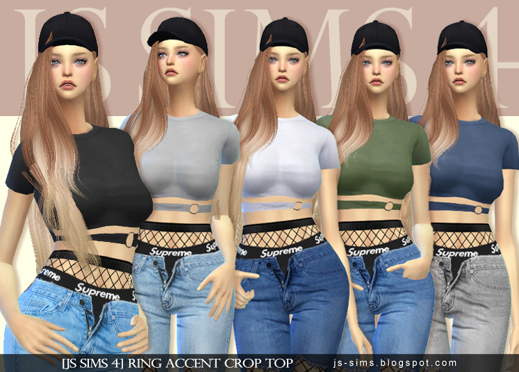 [JS SIMS 4] Urban Style Set