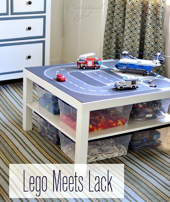 Lego meets lack table