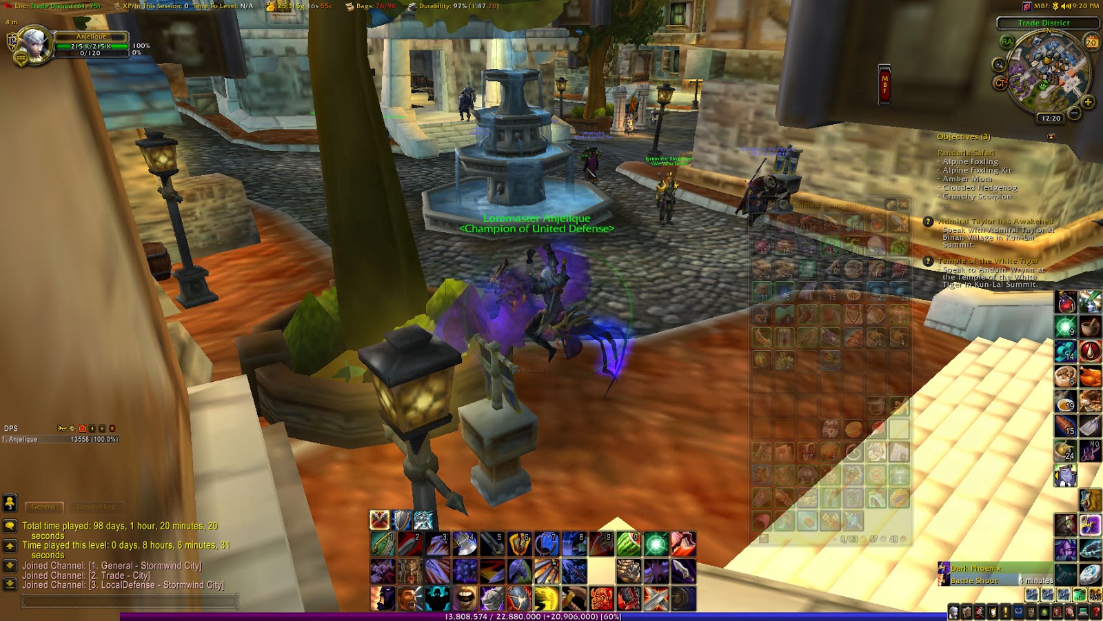 My WoW Experience No friends that play WoW? Just talk to yourself