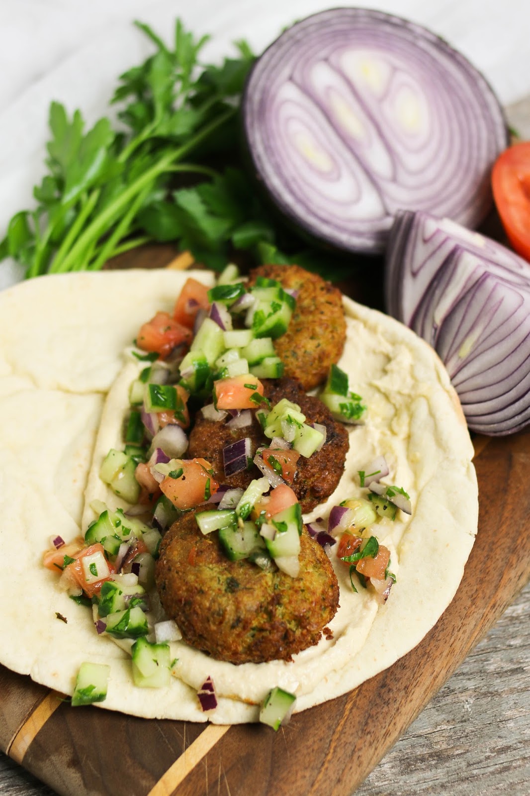 Ginger Rose Recreating IsraeliStyle Falafel & Hummus At Home
