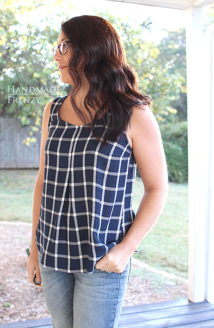 Southport Dress Tank Hack // Sewing For Women