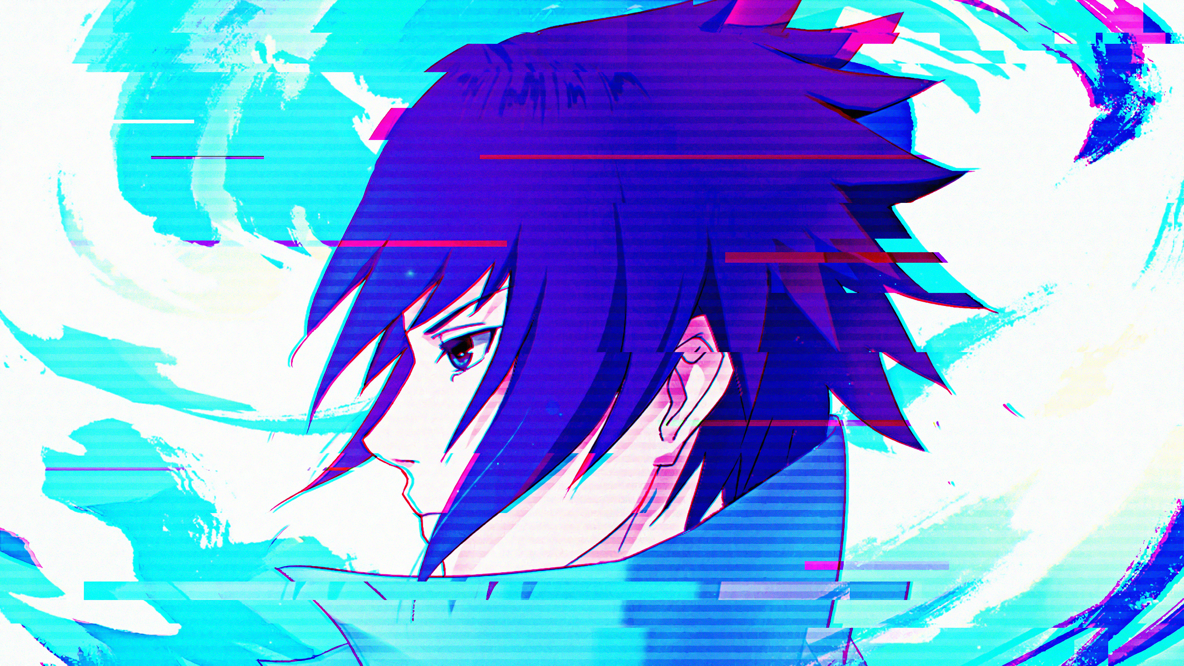 Sasuke Uchiha Wallpaper 4K