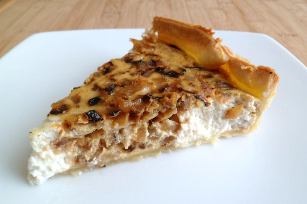 Les Crocs du Loupinet: Tarte oignons - chèvre