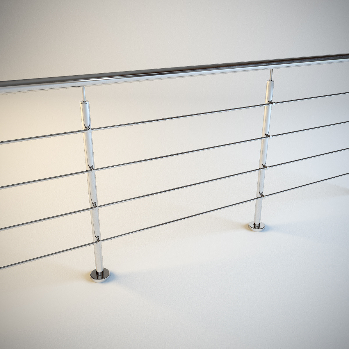 Sketchup 3D model Railings