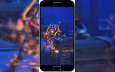 Fortnite Battle Royale Caisse Trésor - Fond d'Écran en QHD pour Mobile