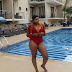See What a Curvy Nollywood Actress Was Seen Doing on the Street of Lagos (Photos)