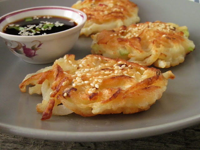 Корейские блинчики из дайкона