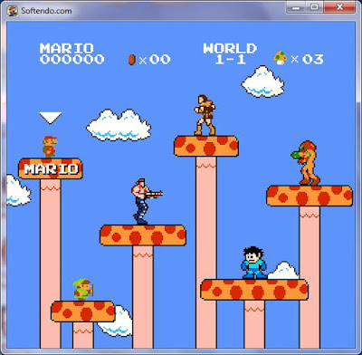 super mario crossover game for pc