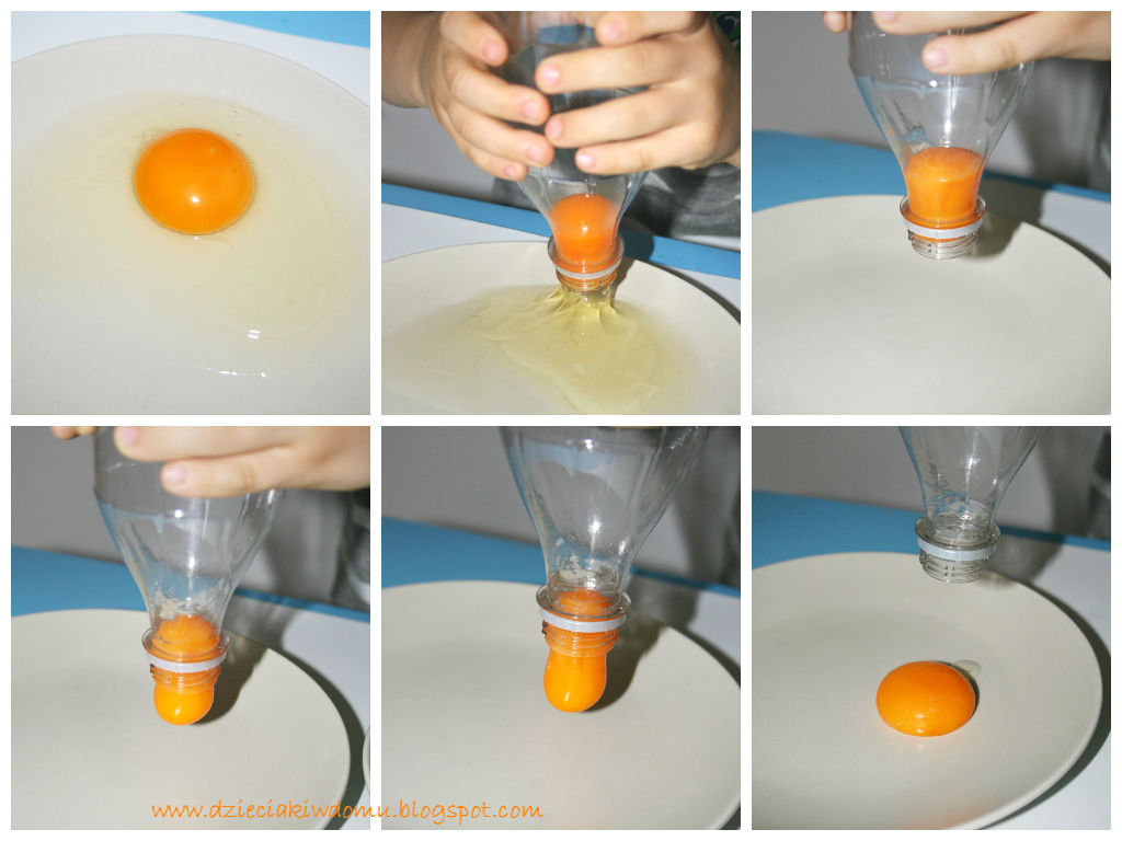 eksperyment dla dzieci z jajkiem