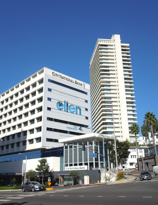 Giant Ellen season 12 billboard Sunset Strip Giant Ellen season 12 billboard