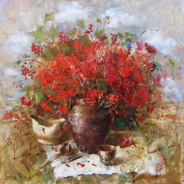 Helen Illichova [Елена Ильичева] 1958 ~ Ukrainian painter