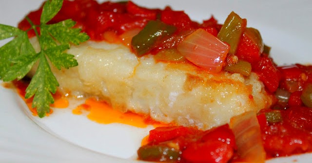 Image of JULIA Y SUS RECETAS: Bacalao con sofrito de verduras