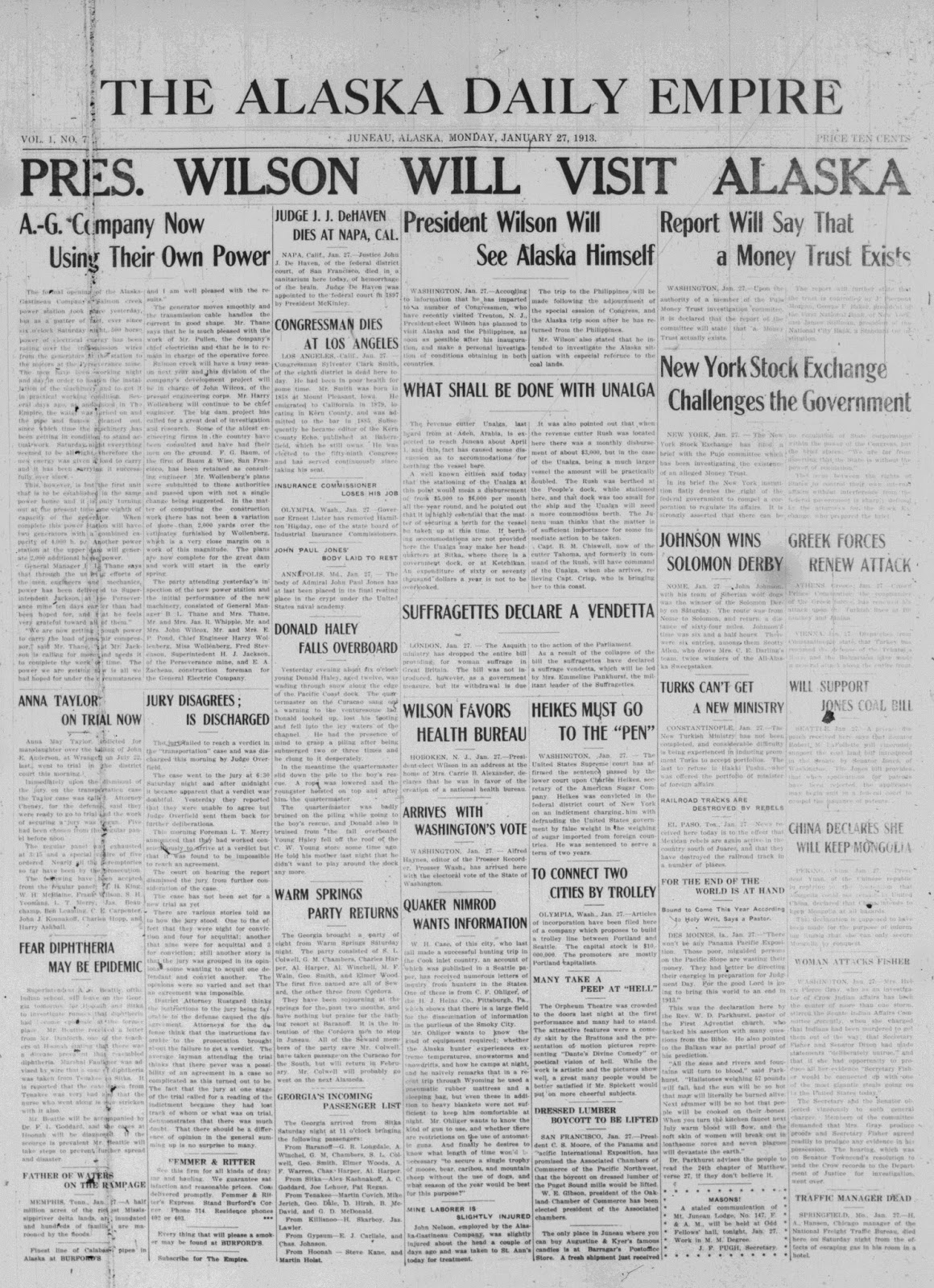 Since You Asked New resource for Juneau genealogists