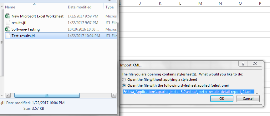 How To Open Jmeter Jtl File In Excel Example